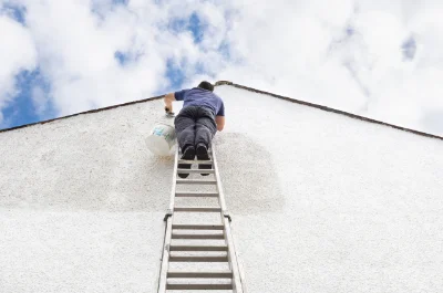 Peinture extérieure à Fontaines — façades et ravalement